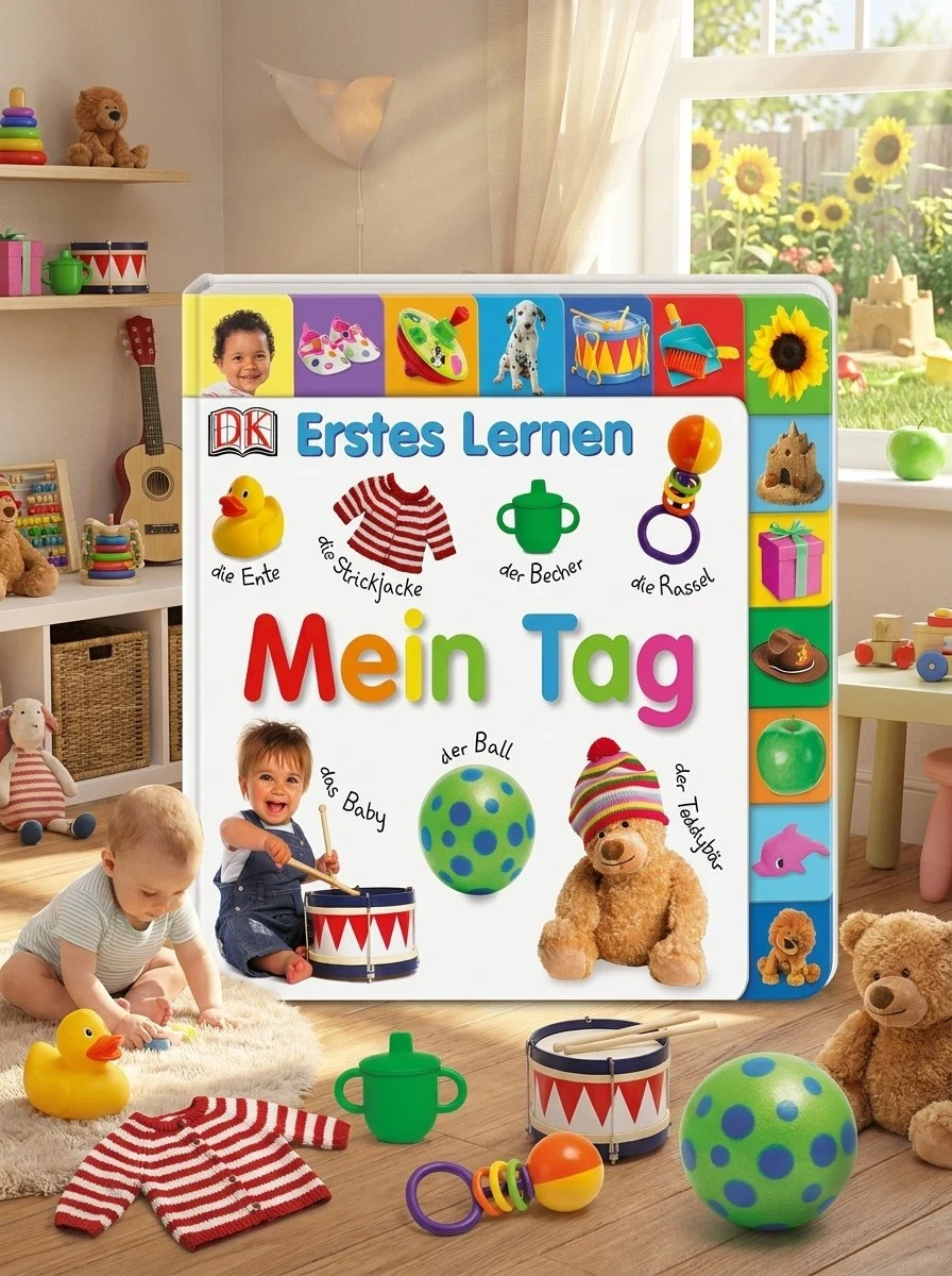 Erstes Lernen. Mein Tag, обкладинка