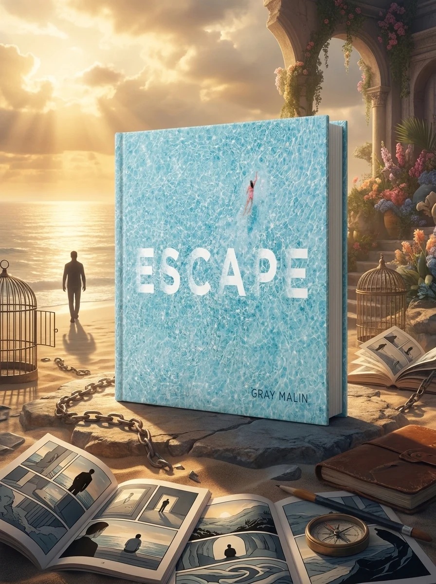 Escape — Грей Малін, обкладинка