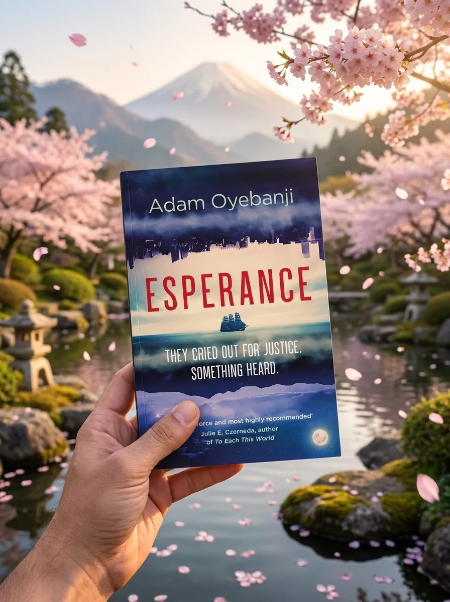 Esperance — Adam Oyebanji, обкладинка