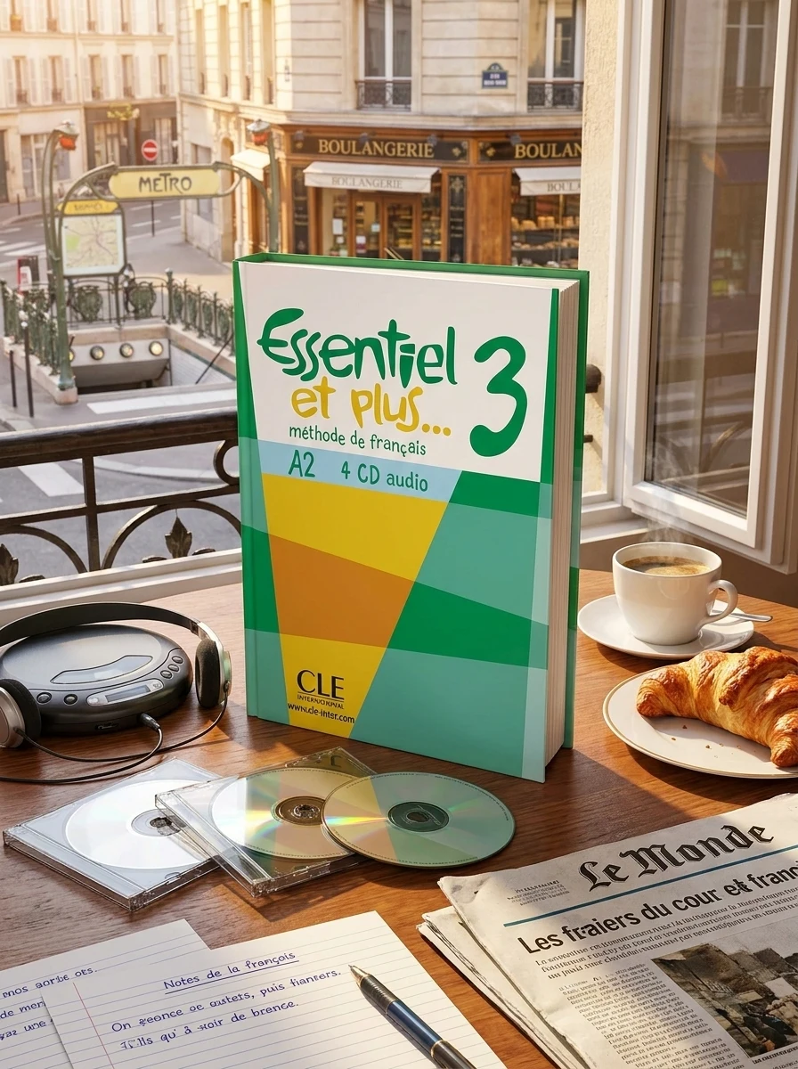 Essentiel et plus... 3 CD(4) audio — Вивчення мов