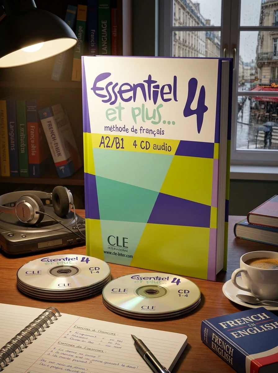 Essentiel et plus... 4 CD(4) audio — Вивчення мов