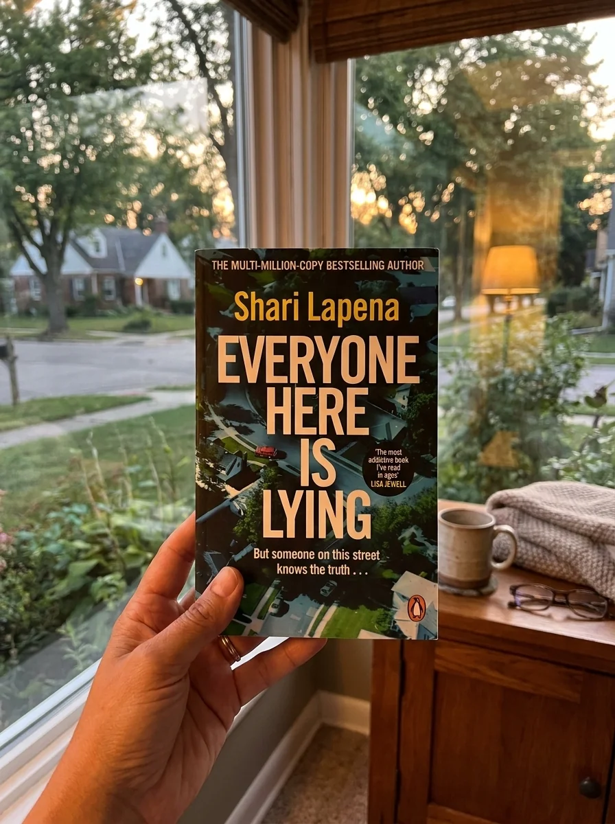 Everyone Here is Lying — Лапена Шарі, обкладинка