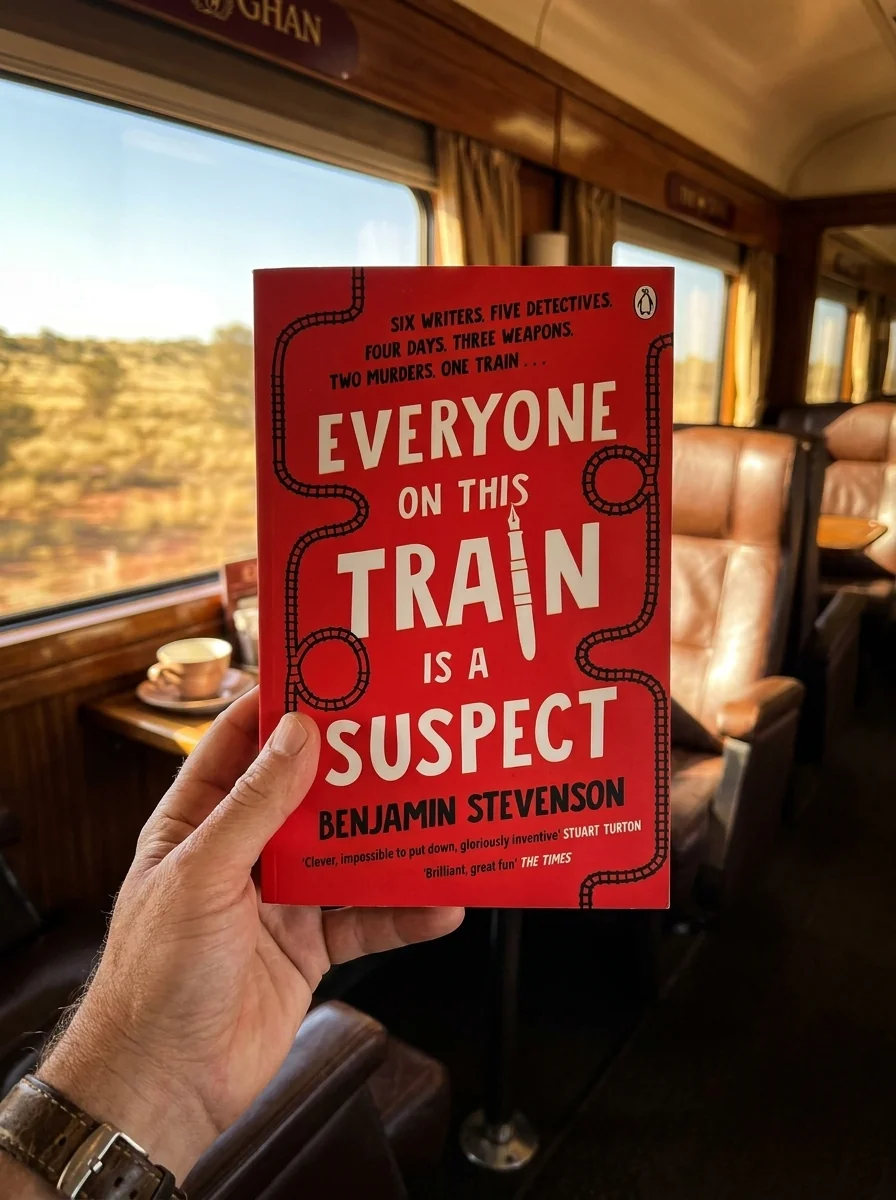 Everyone On This Train Is A Suspect — Стівенсон Бенджамін, обкладинка