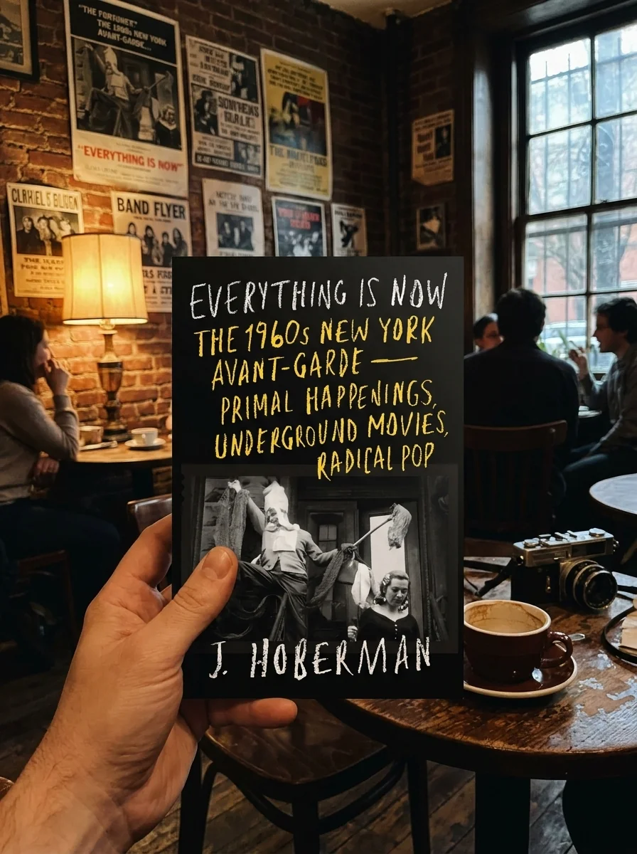 Everything Is Now. The 1960S New York Avant-Garde - Primal Happenings, Underground Movies, and Radical Pop — Джеймс Гоберман, обкладинка