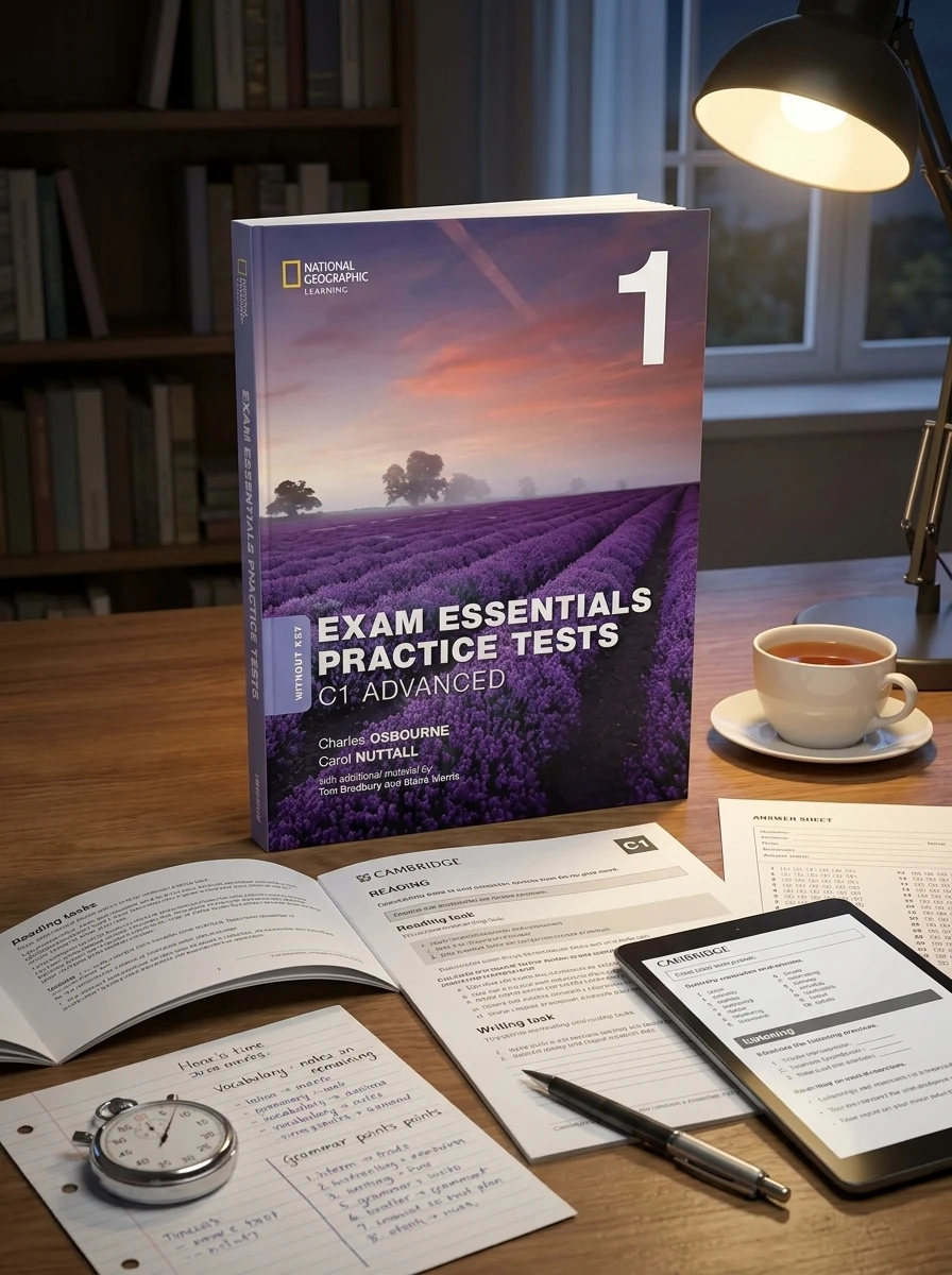 Exam Essentials: Cambridge C1 Advanced Practice Test 1 without key — Чарльз Осборн, обкладинка