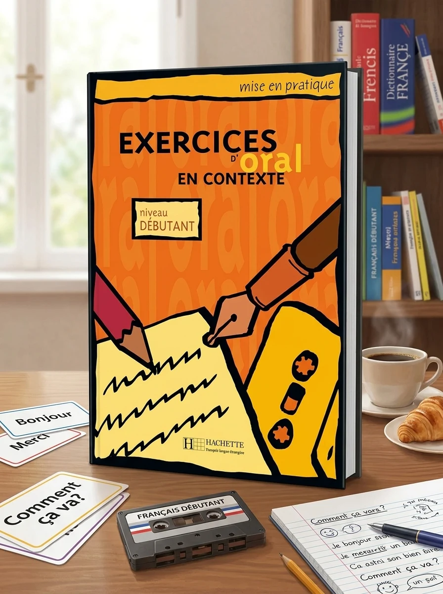 Exercices d'oral en contexte: Livre de l'eleve - niveau debutant, обкладинка
