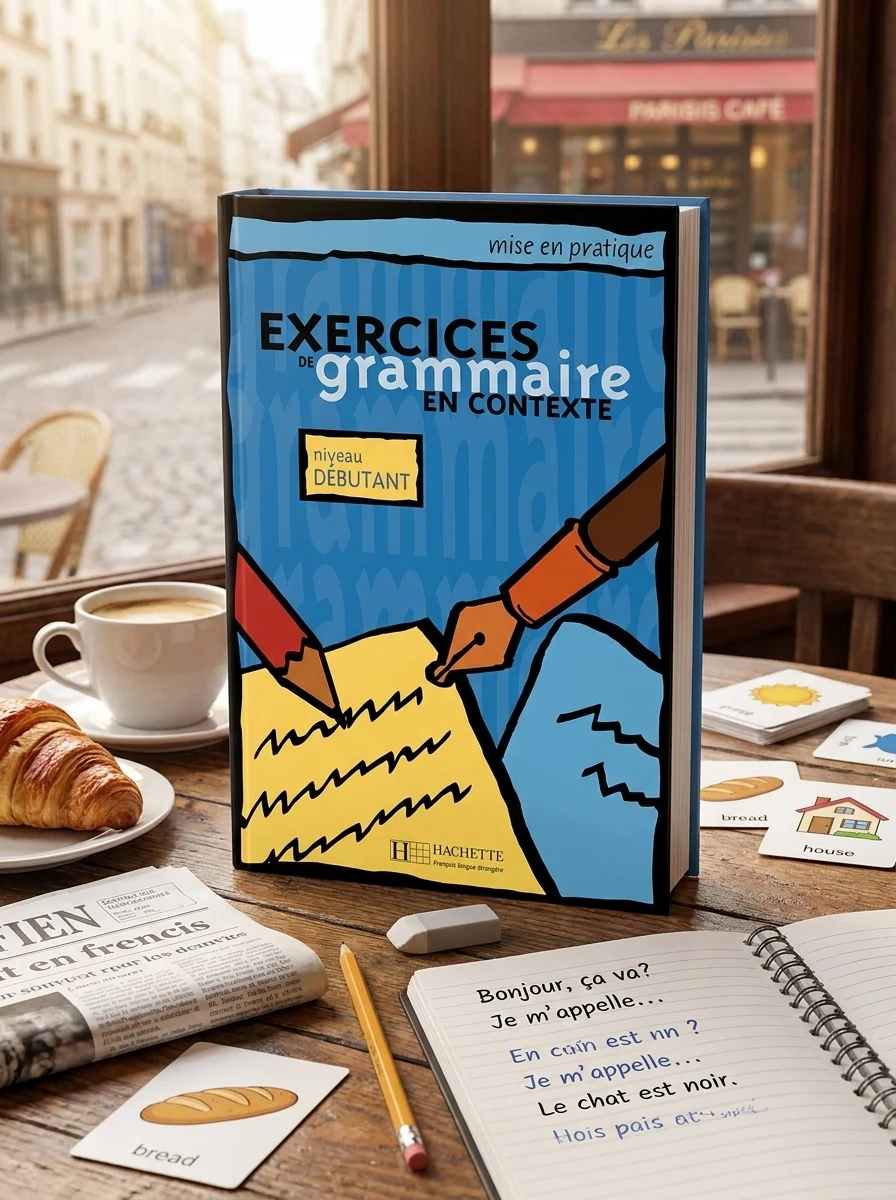 Exercices de grammaire en contexte. Livre de l'eleve A1 - niveau debutant — Вивчення мов