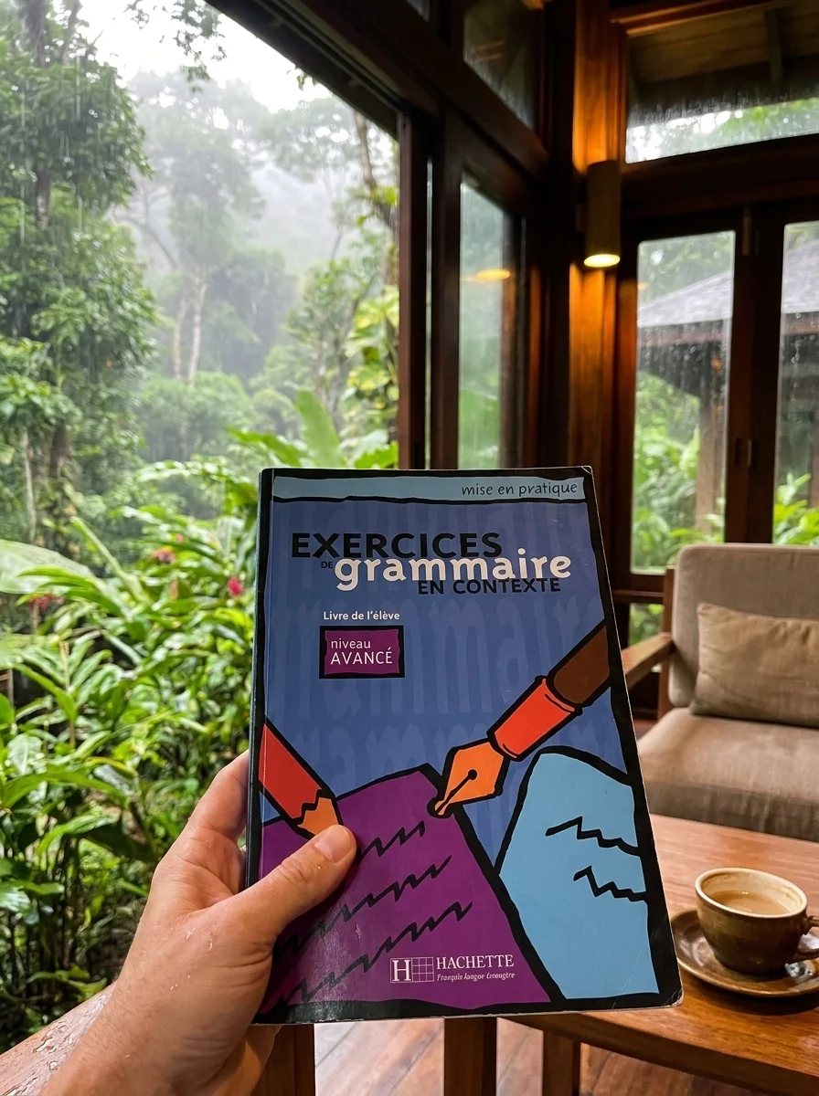 Exercices de grammaire en contexte. Livre de l'eleve B1 - niveau avance — Daniel Moriot, обкладинка