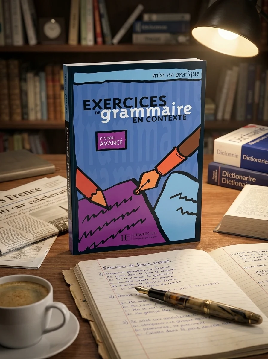 Exercices de grammaire en contexte. Livre de l'eleve B1 - niveau avance — Вивчення мов