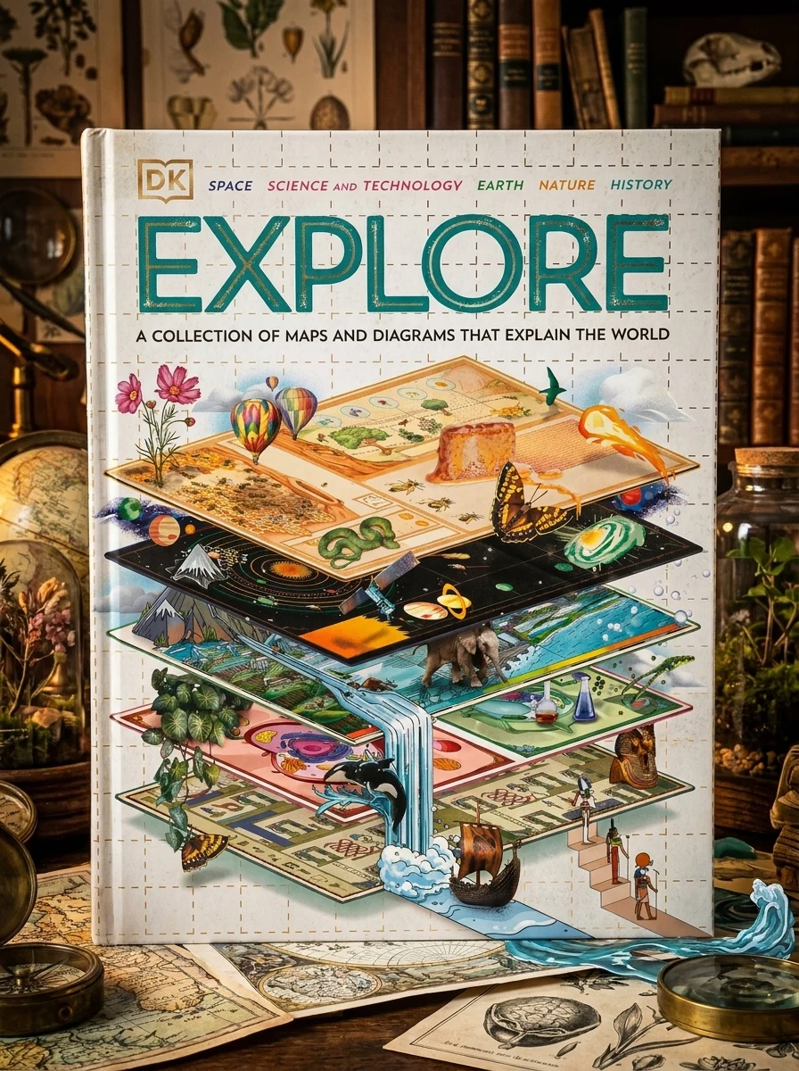 Explore. A Collection of Maps and Diagrams That Explain the World,