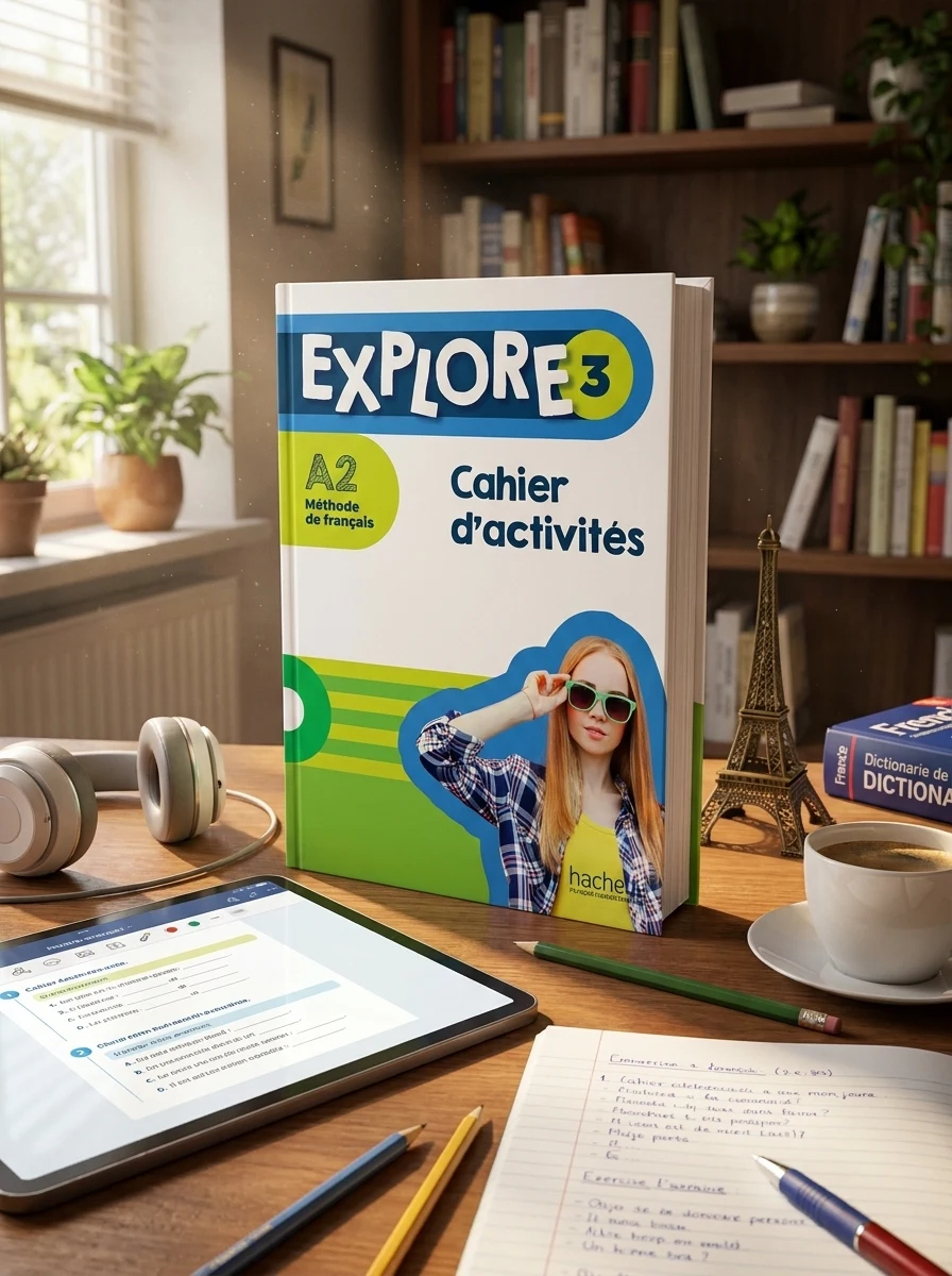 Explore: Cahier D'activites 3 + Version Numerique — Вивчення мов