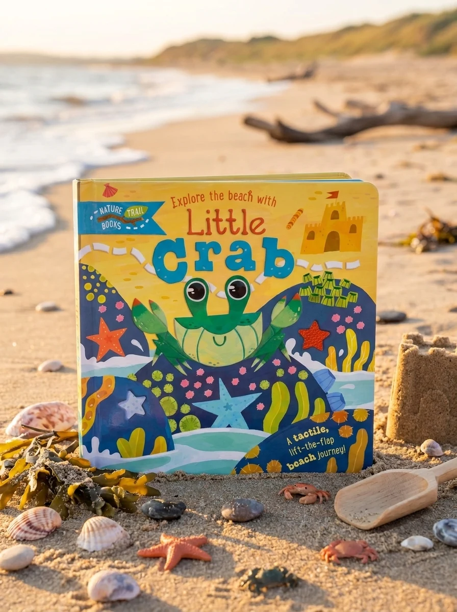 Explore the Beach with Little Crab — Дитяча література