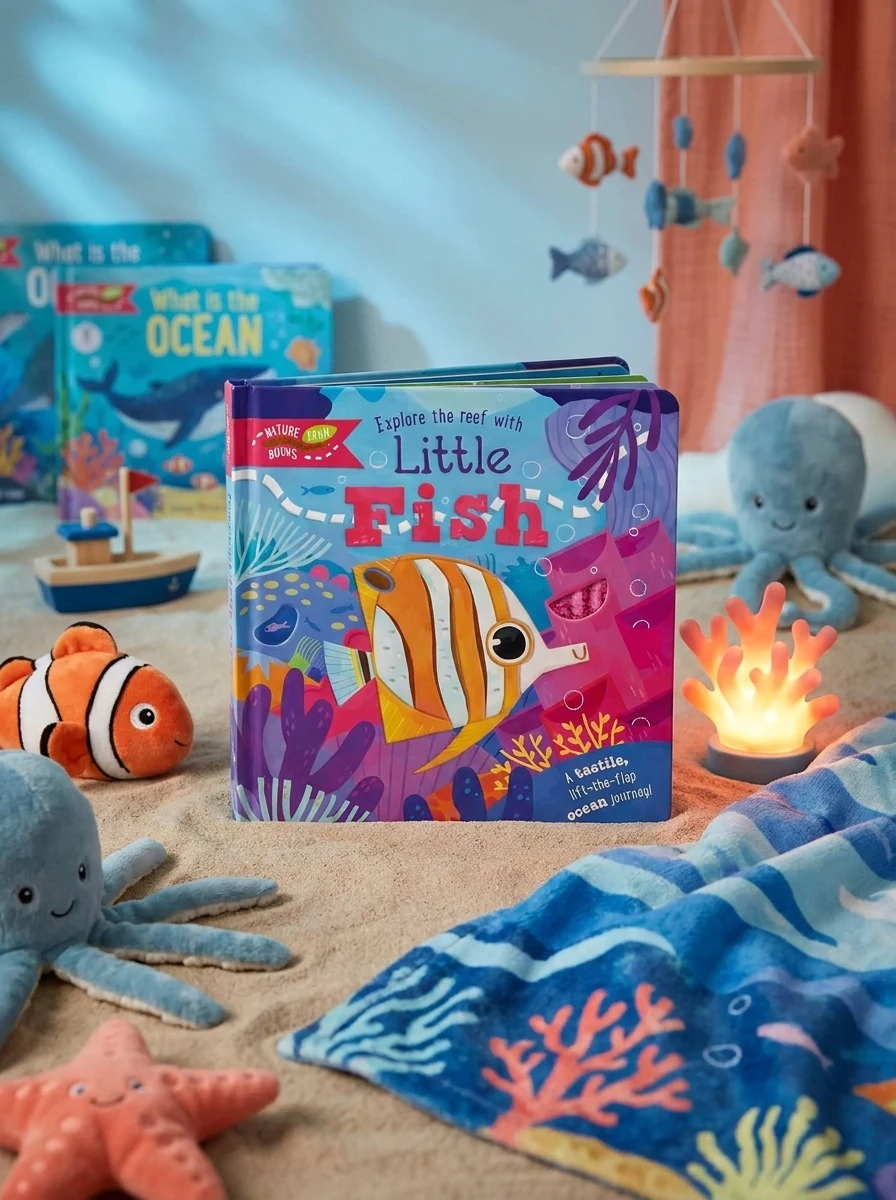 Explore the Reef with Little Fish — Дитяча література