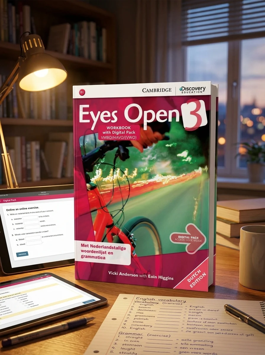 Eyes Open Level 3 Workbook with Online Practice