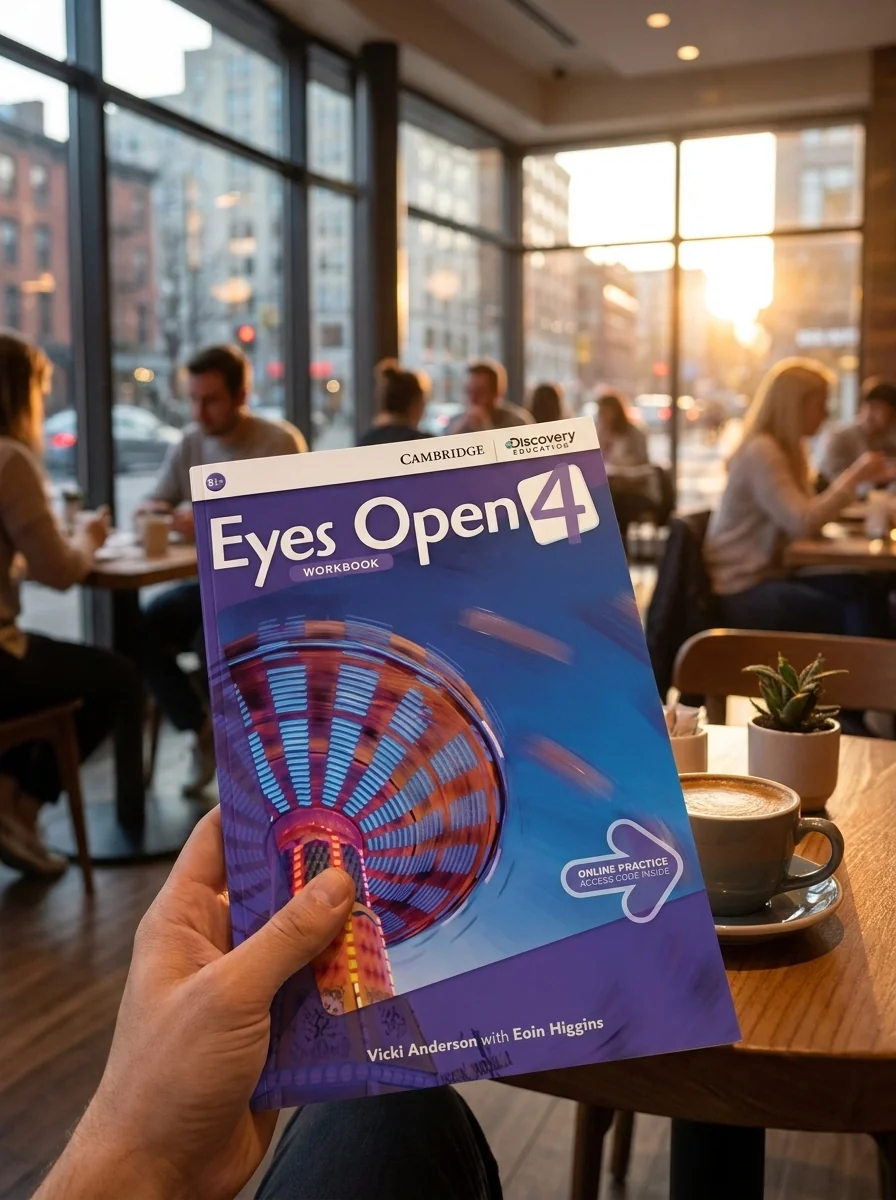 Eyes Open Level 4 Workbook with Online Practice — Еойн Хіггінс, обкладинка