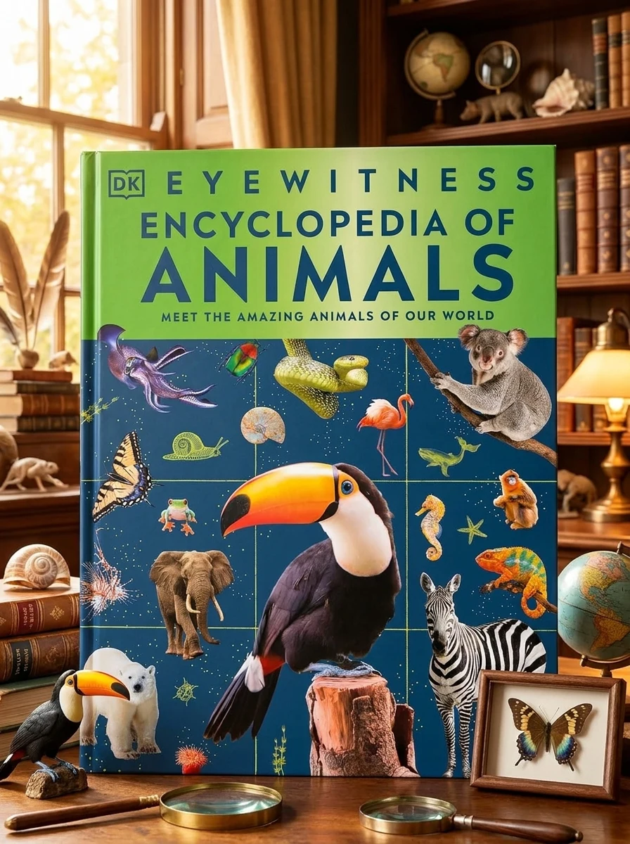 Eyewitness Encyclopedia of Animals, обкладинка