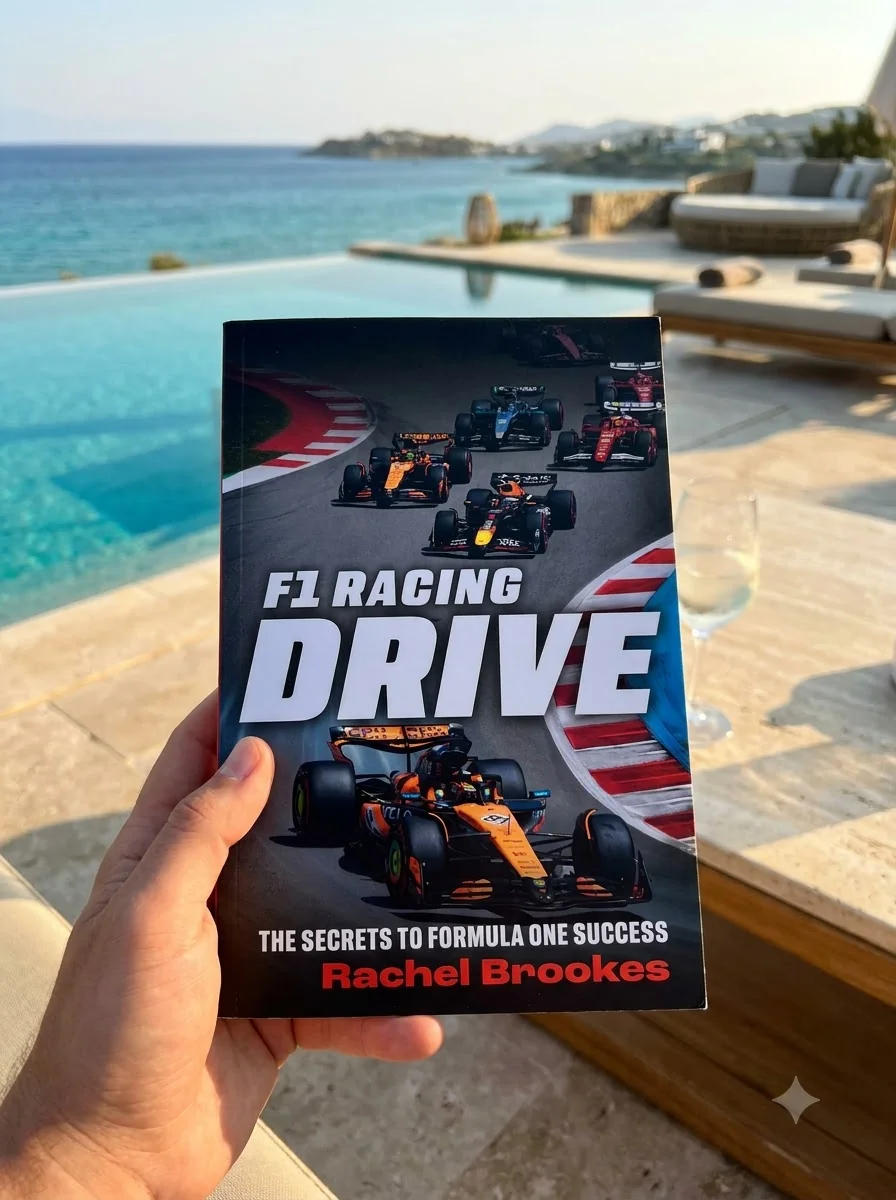 F1 Racing: Drive — Rachel Brookes, обкладинка