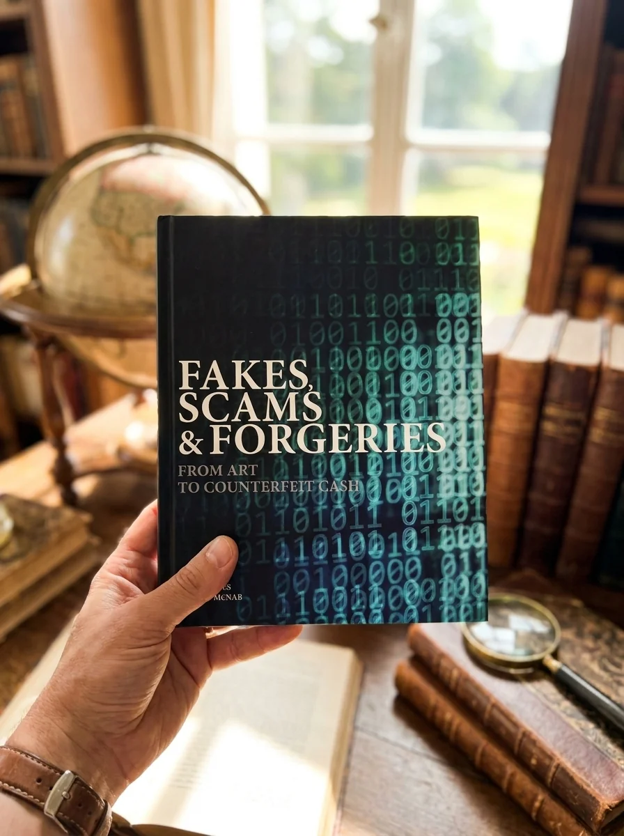 Fakes, Scams & Forgeries. From Art to Counterfeit Cash — Браян Іннес, обкладинка
