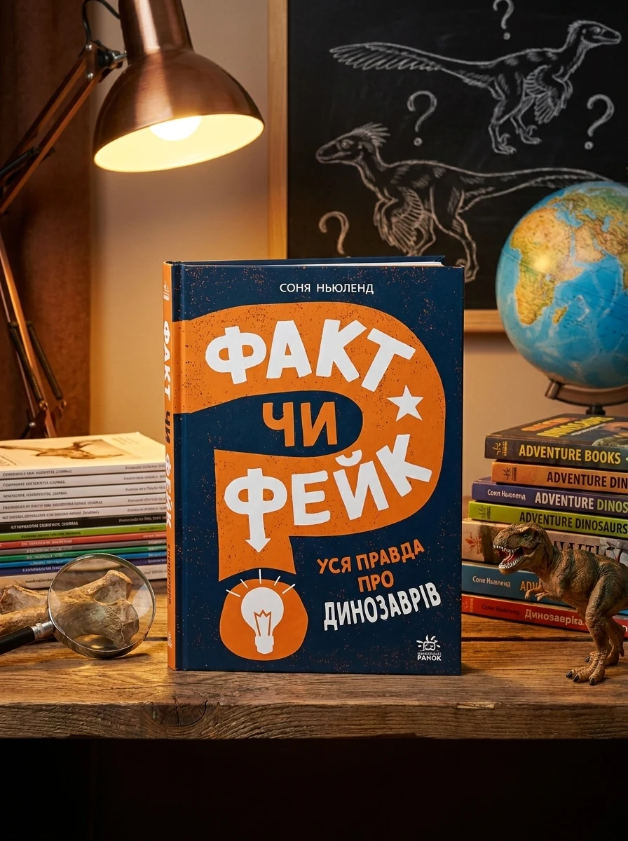 Факт чи фейк. Уся правда про динозаврів — Дитяча література
