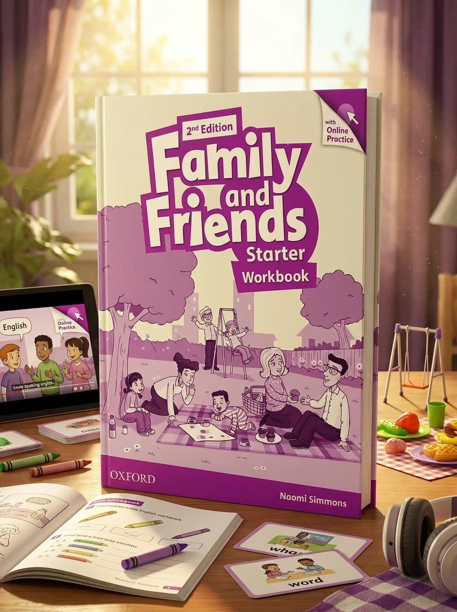 Family & Friends. Starter Workbook & Online Practice Pack — Вивчення мов