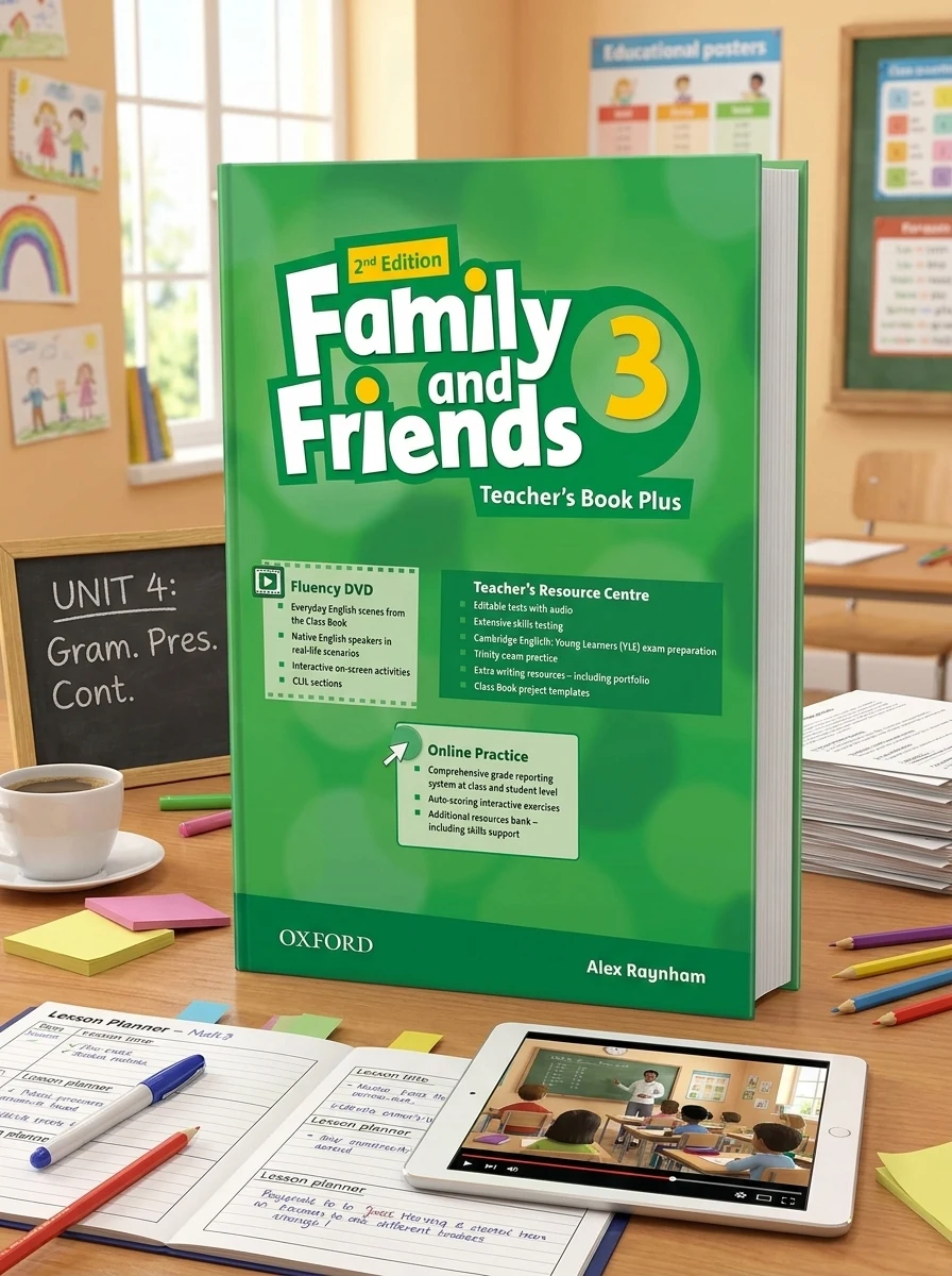 Family and Friends. 3 Second Edition. Teacher's Book Plus — Вивчення мов