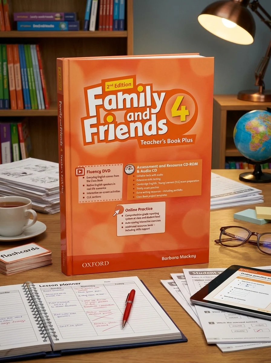 Family and Friends: 4 Teacher's Book Plus Pack — Вивчення мов