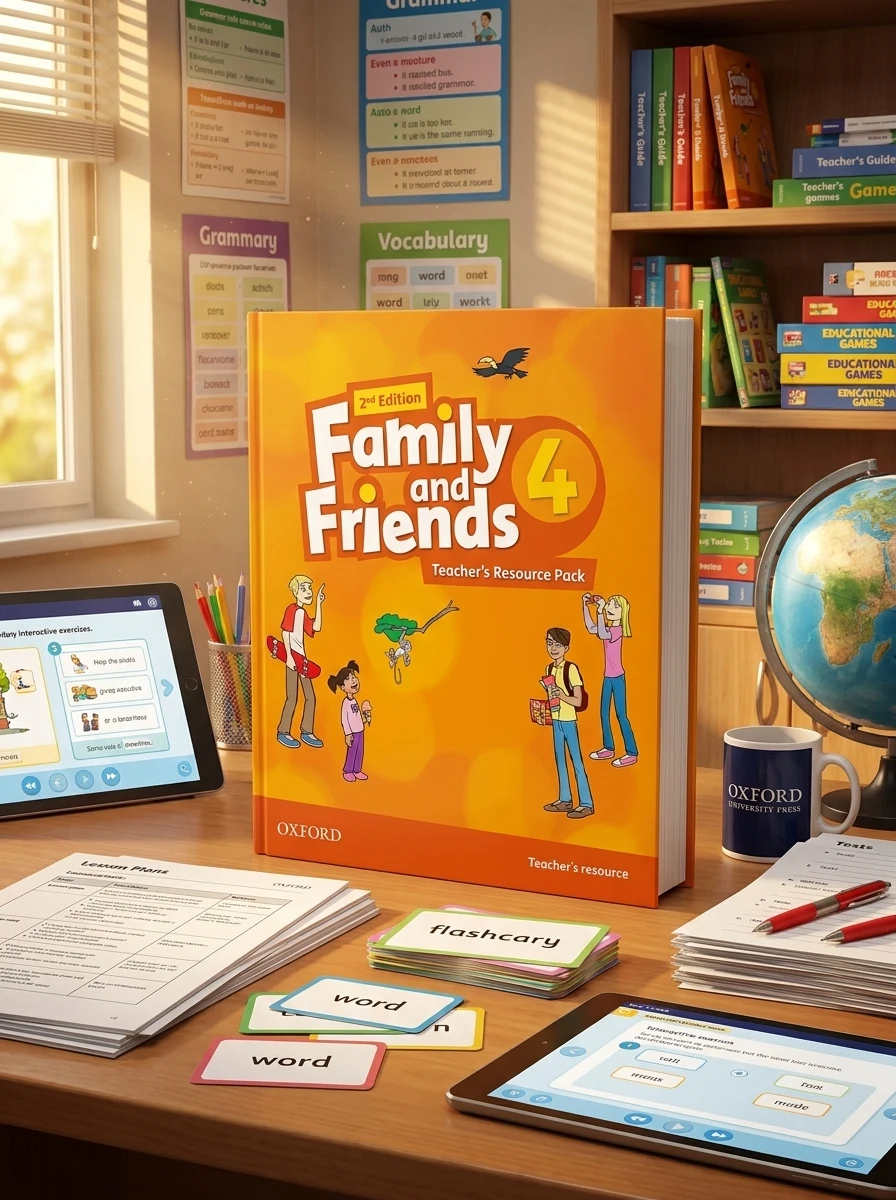 Family and Friends: 4 Teacher's Resource Pack — Вивчення мов