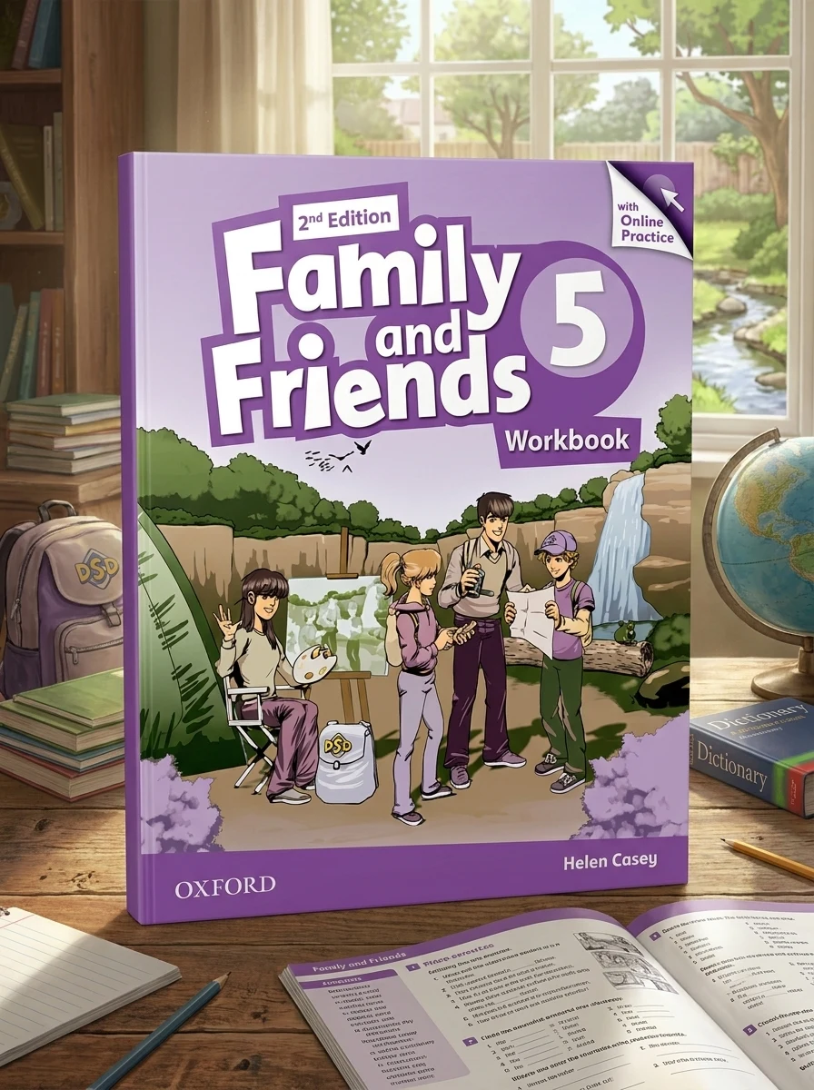 Family and Friends: 5 Workbook, фото 2