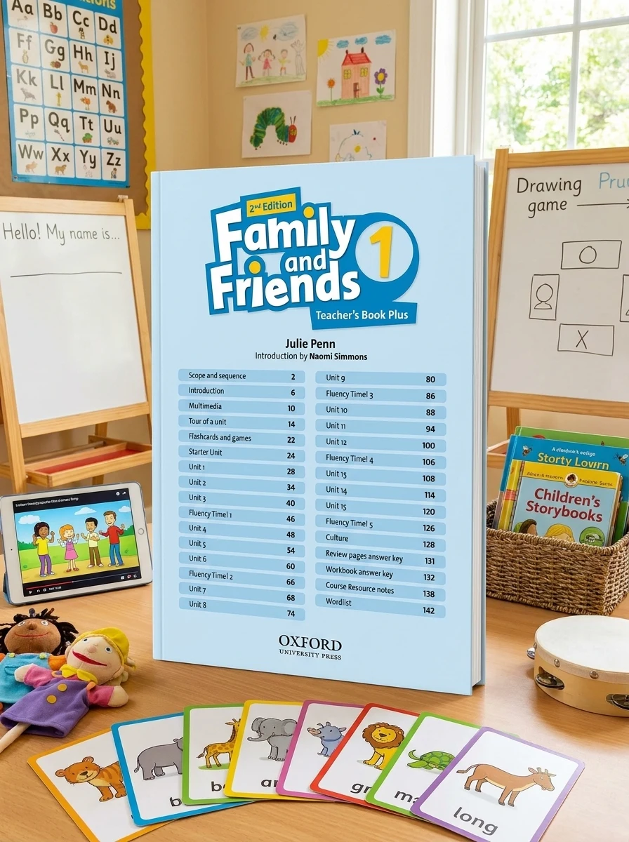 Family and Friends. Level 1. Teacher's Book Plus — Вивчення мов
