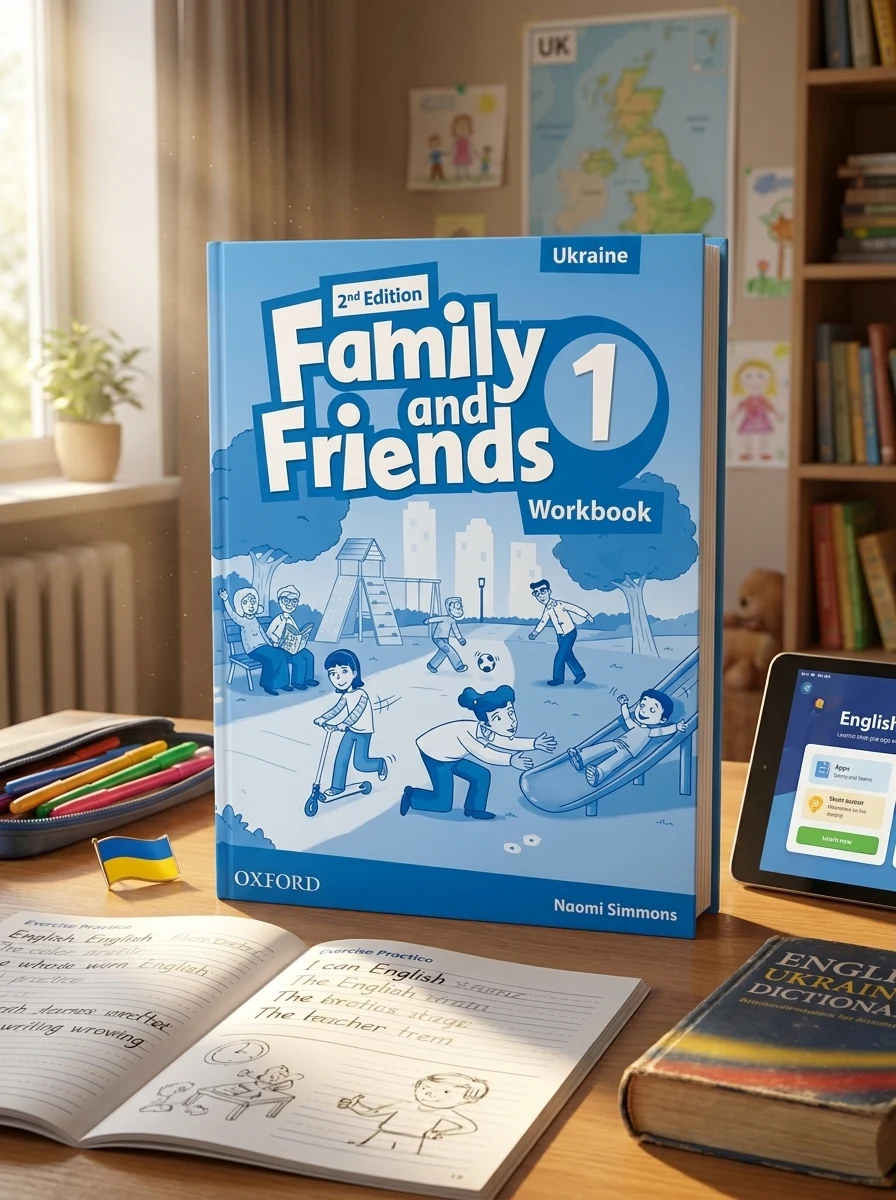 Family and Friends. Level 1. Workbook for Ukraine, фото 2