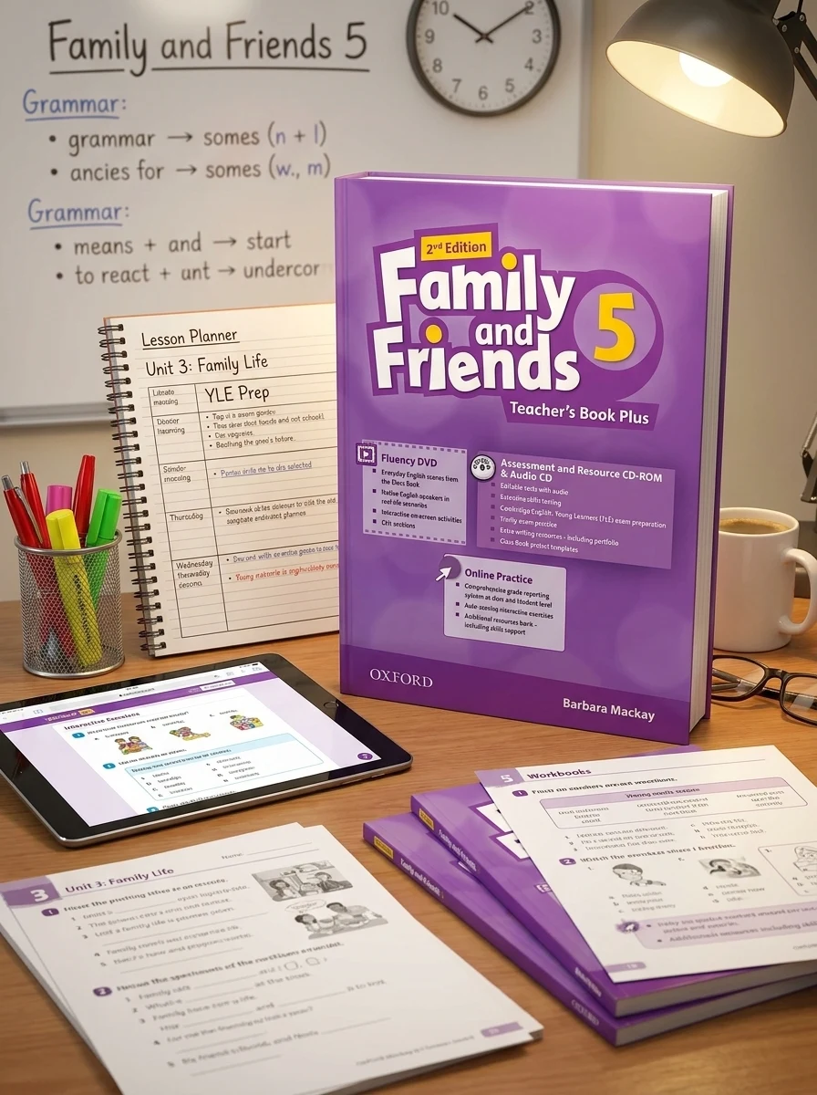 Family and Friends Level 5. Teacher's Book Plus — Вивчення мов