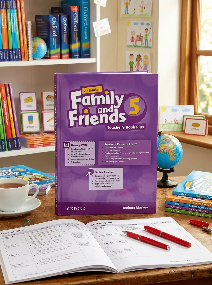 Family and Friends. Level 5. Teacher's Book Plus — Вивчення мов
