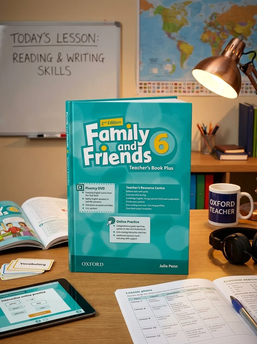 Family and Friends. Level 6. Second Edition.Teacher's Book Plus, обкладинка