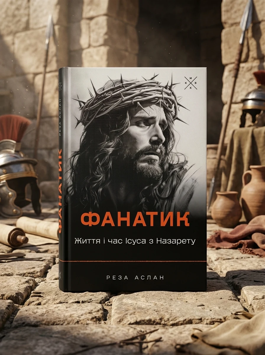 Фанатик. Життя і час Ісуса з Назарету — Реза Аслан, обкладинка