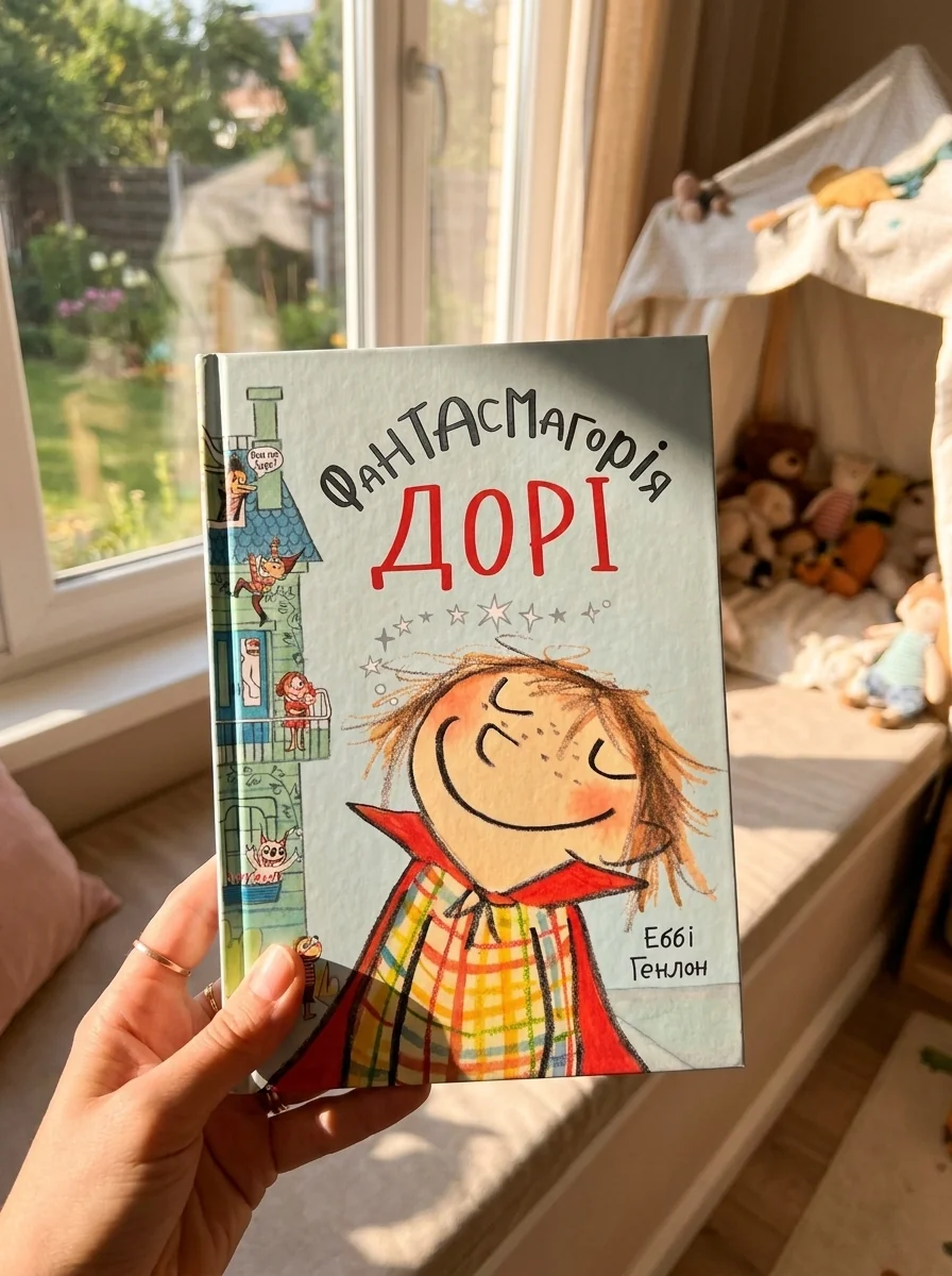 Фантасмагорія Дорі. Книга 1 — Генлон Еббі, обкладинка