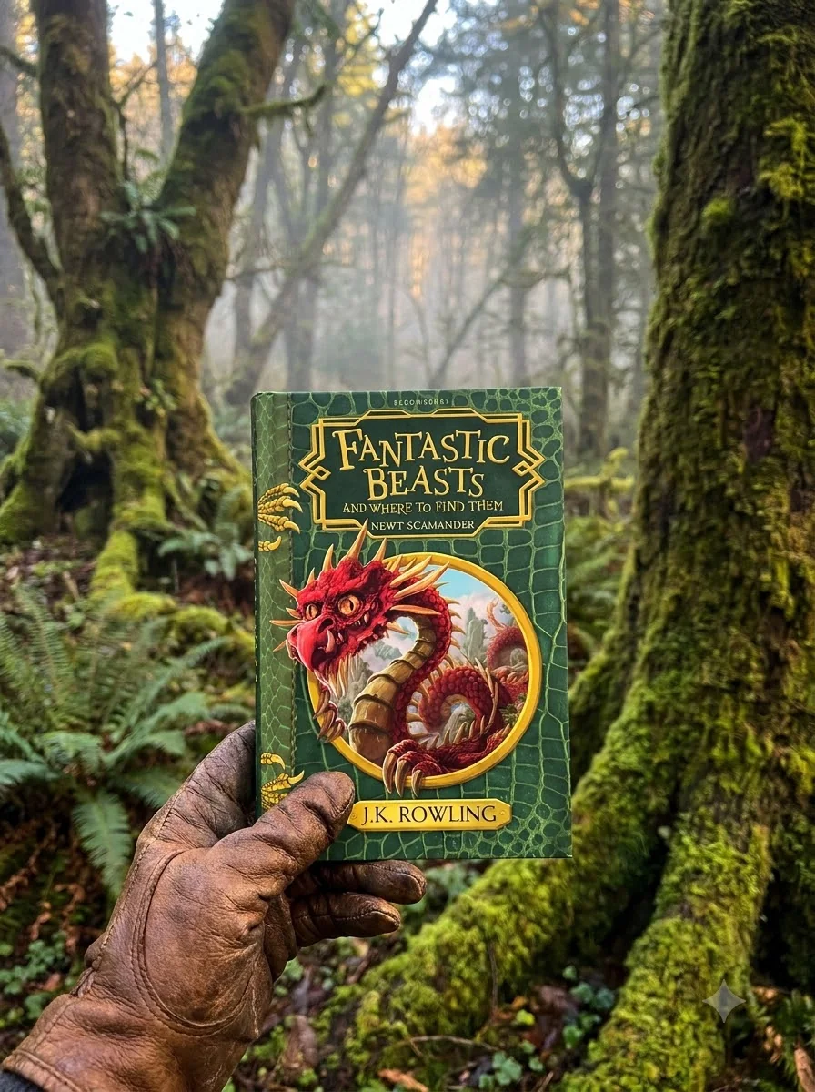 Fantastic Beasts and Where to Find Them — Джоан Ролінґ, обкладинка