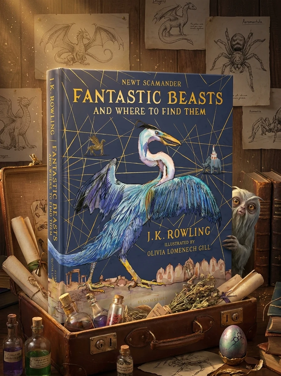 Fantastic Beasts and Where to Find Them Illustrated Edition — Книги іноземною мовою