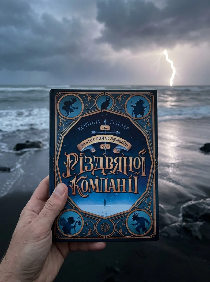 Фантастичні пригоди різдвяної компанії — Ґізелер Корінна, обкладинка