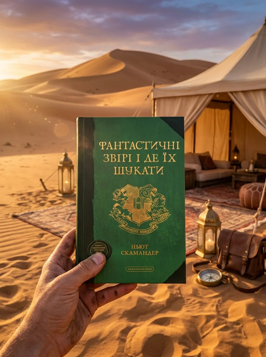 Фантастичні звірі і де їх шукати. А-ба-ба-га-ла-ма-га — Джоан Ролінґ, обкладинка