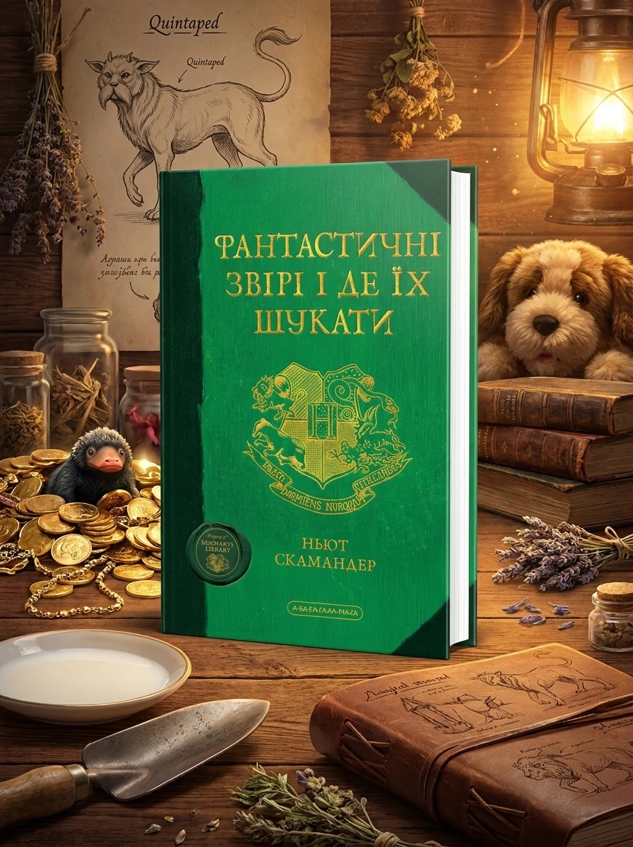 Фантастичні звірі і де їх шукати. А-ба-ба-га-ла-ма-га — Художня література
