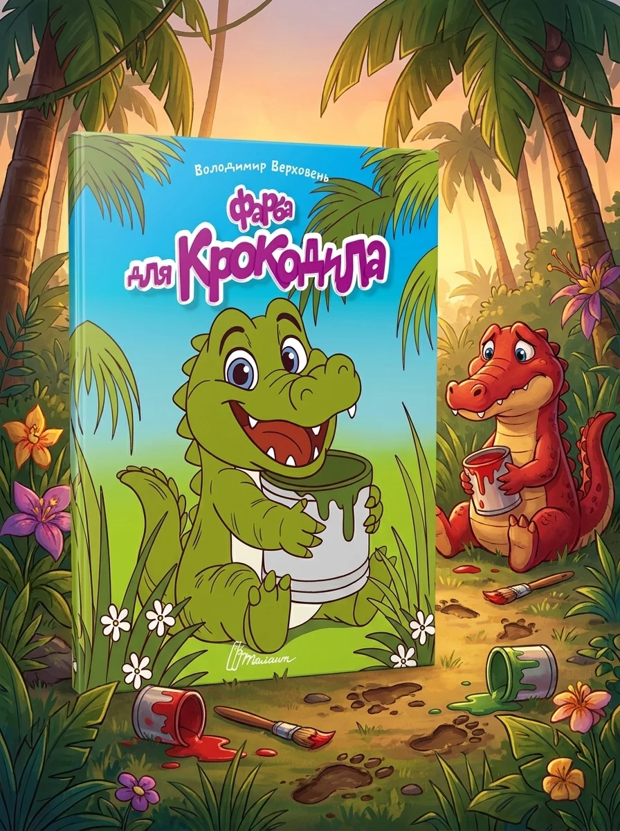 Фарба для крокодила — Книги