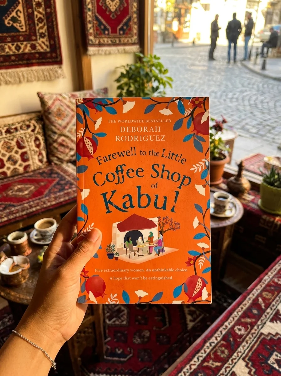 Farewell to The Little Coffee Shop of Kabul — Deborah Rodriguez, обкладинка
