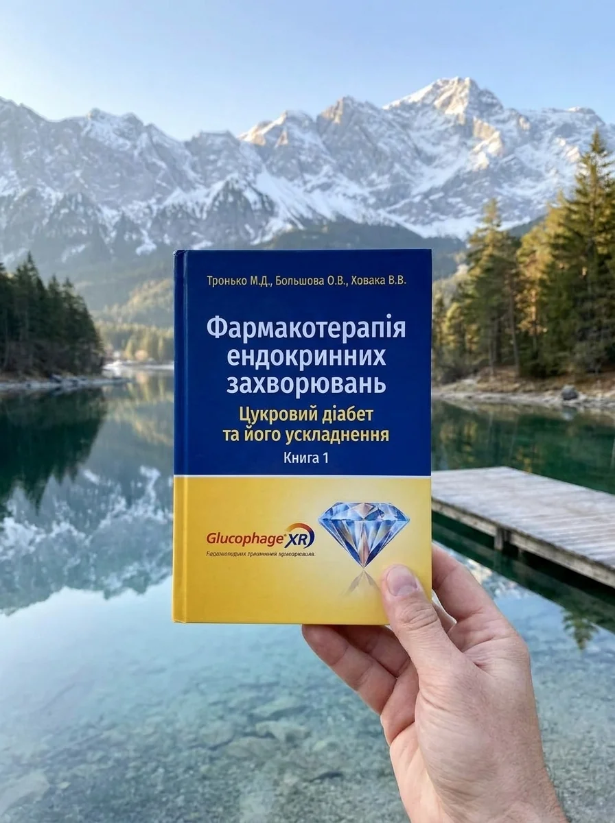Фармакотерапія ендокринних захворювань. Цукровий діабет та його ускладнення. Книга 1 — Книги