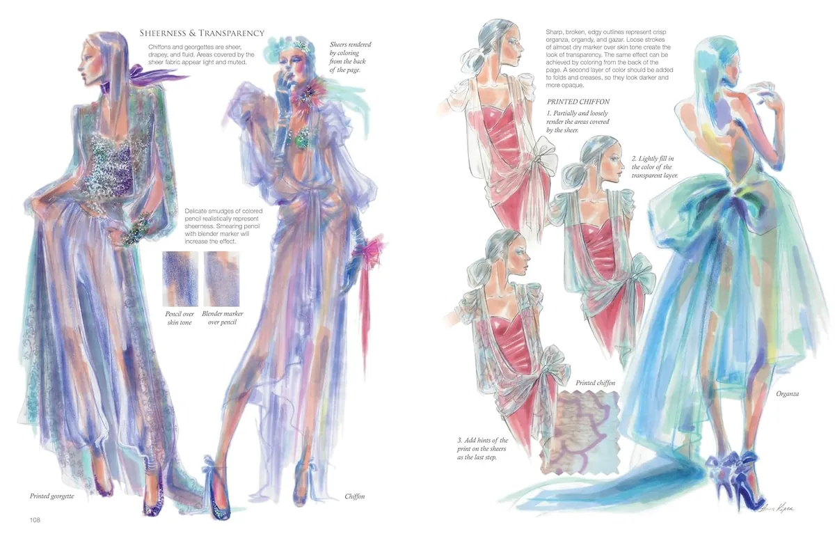 Fashion Illustration Revised Second Edition: Inspiration and Expert Techniques — Anna Kiper, фото 6