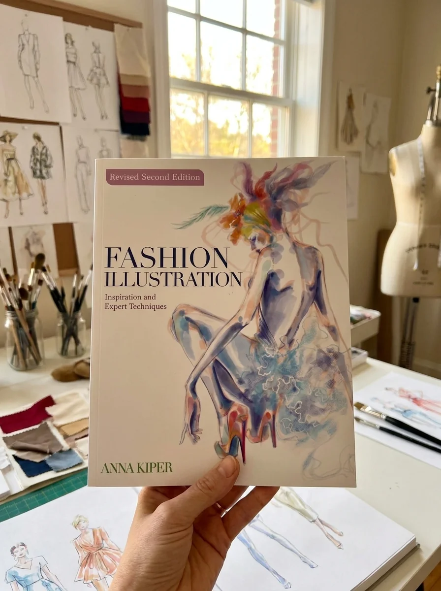 Fashion Illustration Revised Second Edition: Inspiration and Expert Techniques — Anna Kiper, обкладинка