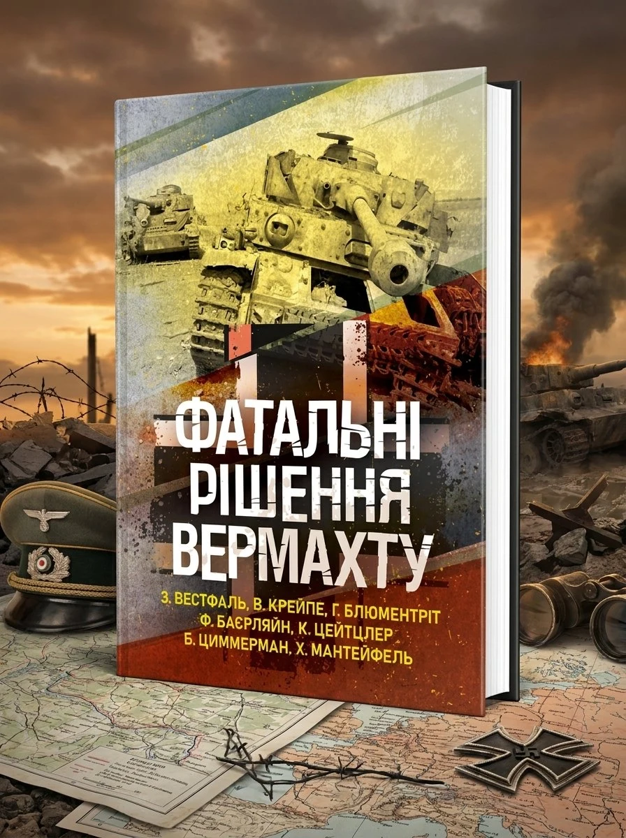 Фатальні рішення вермахту — З. Вестфаль, обкладинка