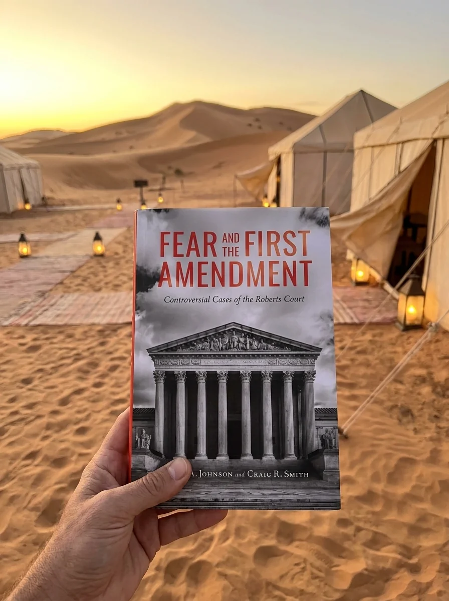 Fear and the First Amendment — Kevin A. Johnson, обкладинка