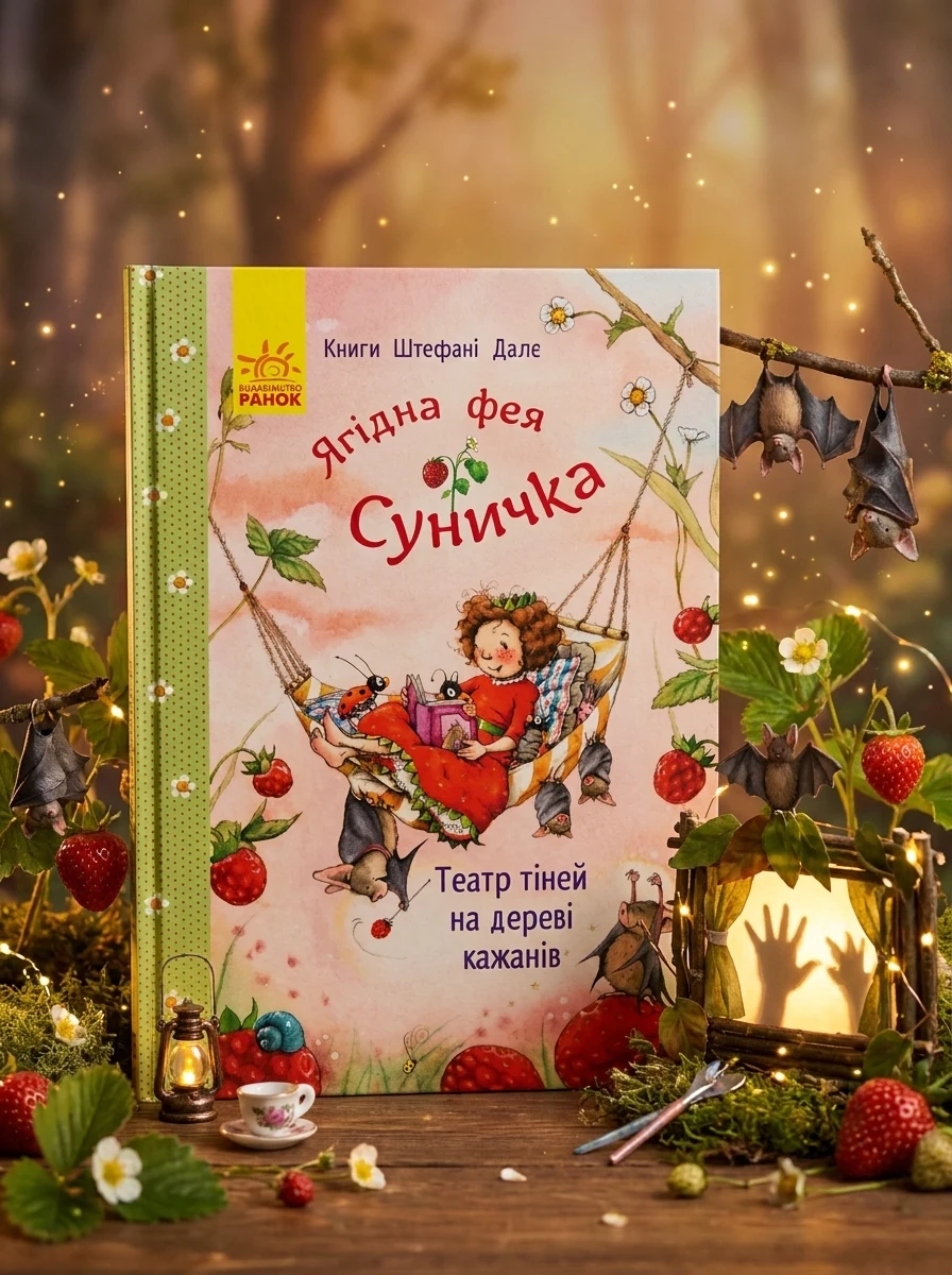 Фея Суничка. Театр тіней на дереві кажанів