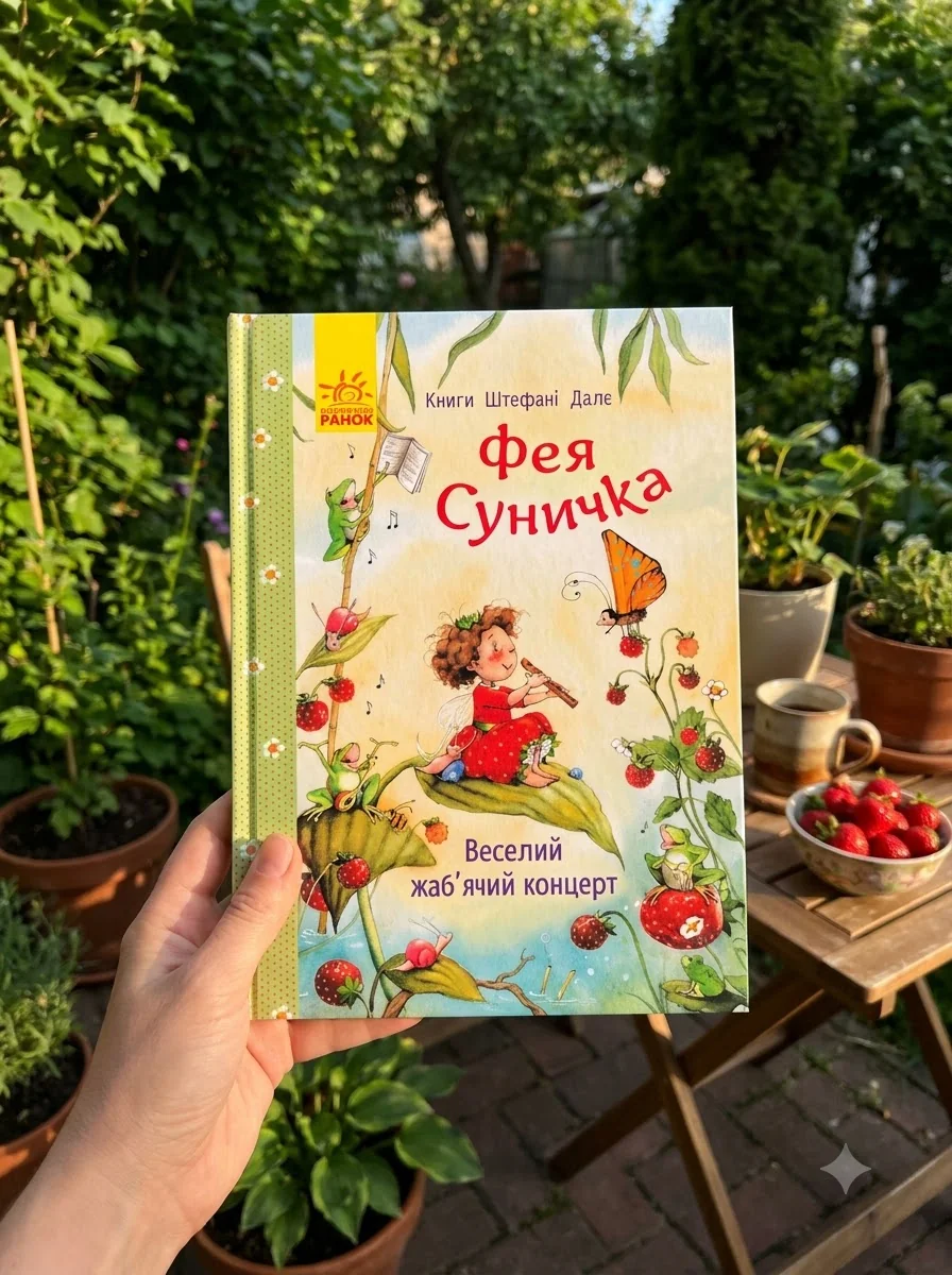 Фея Суничка. Веселий жаб’ячий концерт — Дитяча література