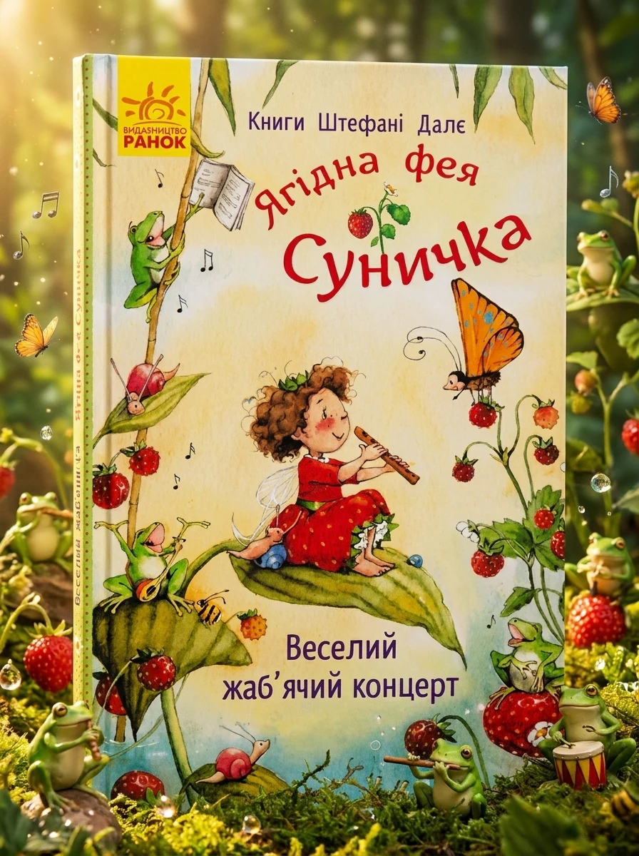Фея Суничка. Веселий жаб’ячий концерт — Дитяча література